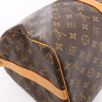 Louis Vuitton Keepall Bandoulière 45 Monogram Canvas Travel Bag in Brown M41418