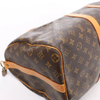 Louis Vuitton Keepall Bandoulière 45 Monogram Canvas Travel Bag in Brown M41418