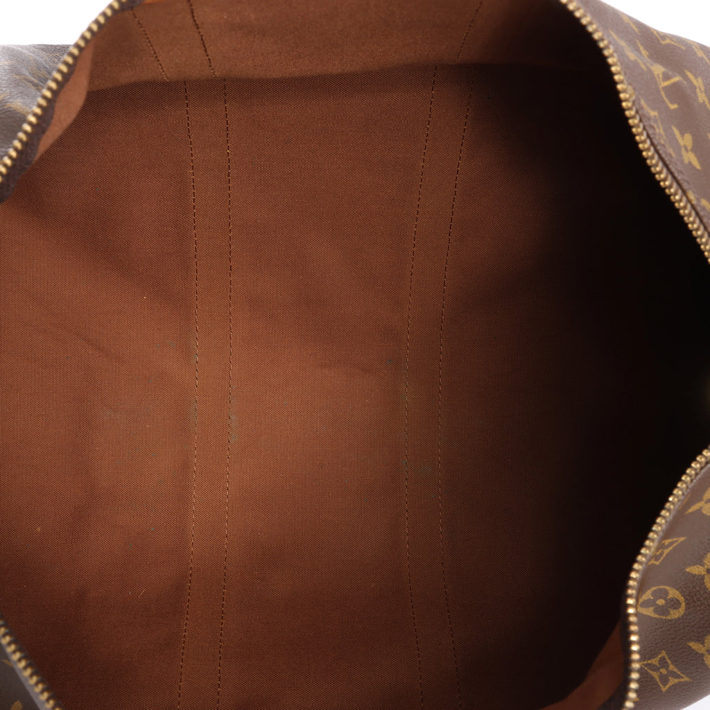 Louis Vuitton Keepall Bandoulière 60 Monogram Canvas Maleta de Viaje Marrón M41412