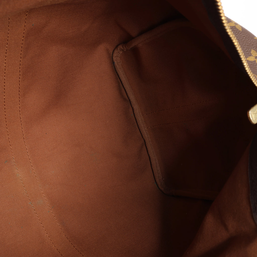 Louis Vuitton Keepall Bandoulière 60 Monogram Canvas Maleta de Viaje Marrón M41412