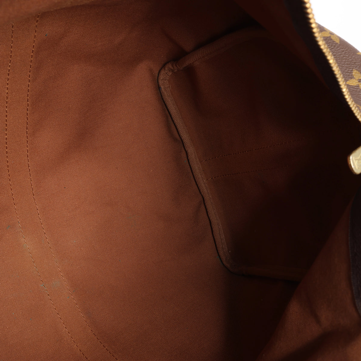 Louis Vuitton Keepall Bandoulière 60 Monogram Canvas Maleta de Viaje Marrón M41412