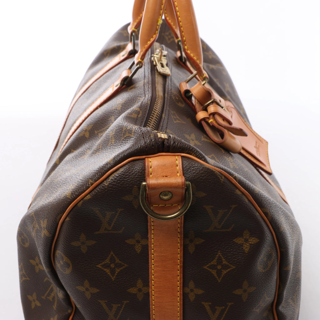Louis Vuitton Keepall Bandoulière 60 Monogram Canvas Maleta de Viaje Marrón M41412