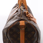 Louis Vuitton Keepall Bandoulière 60 Monogram Canvas Maleta de Viaje Marrón M41412