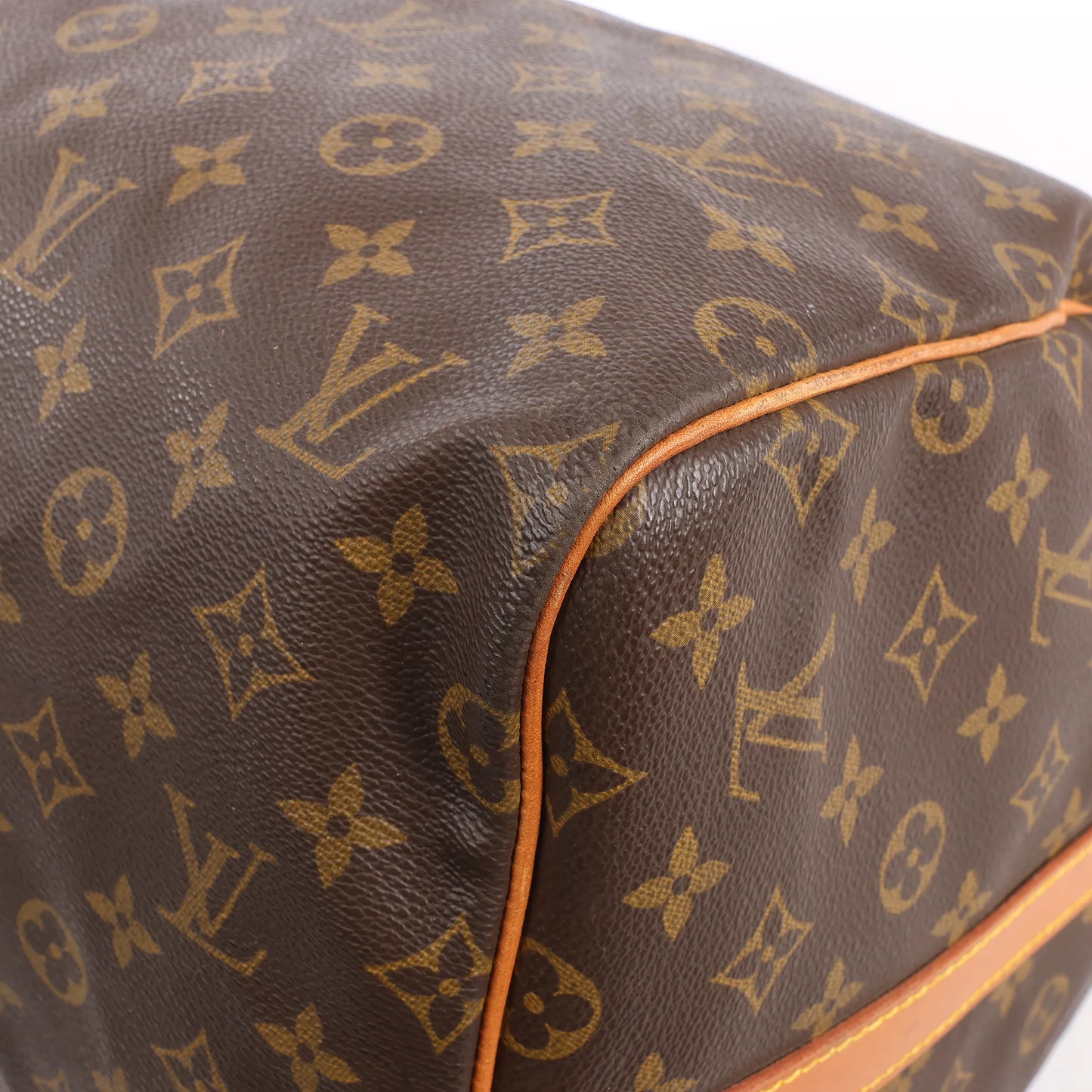 Louis Vuitton Monogram Canvas Keepall Bandoulière 55 Travel Bag M41414