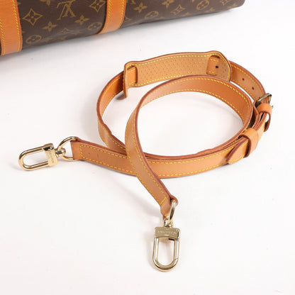 Louis Vuitton Monogram Canvas Keepall Bandoulière 55 Travel Bag M41414