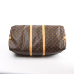 Louis Vuitton Keepall Bandoulière 55 Monogram Canvas Travel Bag in Brown M41414