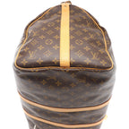 Louis Vuitton Keepall Bandoulière 55 Monogram Canvas Travel Bag in Brown M41414