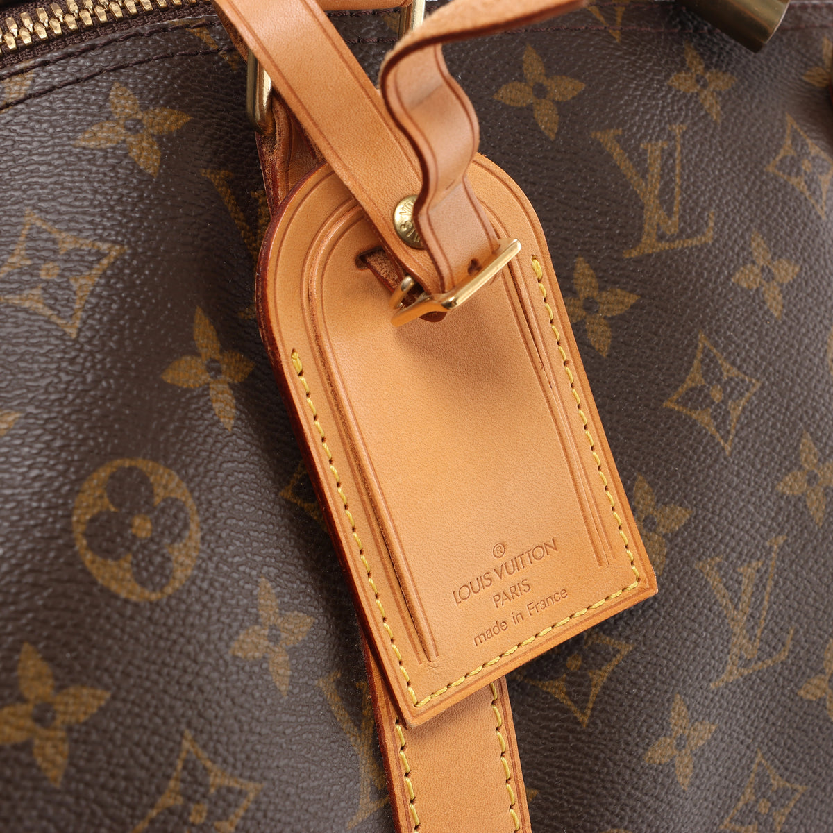 Louis Vuitton Keepall Bandoulière 55 Monogram Travel Bag in Brown M41414