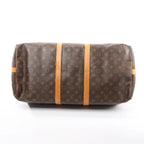 Louis Vuitton Keepall Bandoulière 55 Monogram Canvas Travel Bag in Brown M41414