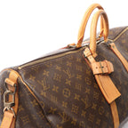 Louis Vuitton Keepall Bandoulière 55 Monogram Canvas Travel Bag in Brown M41414
