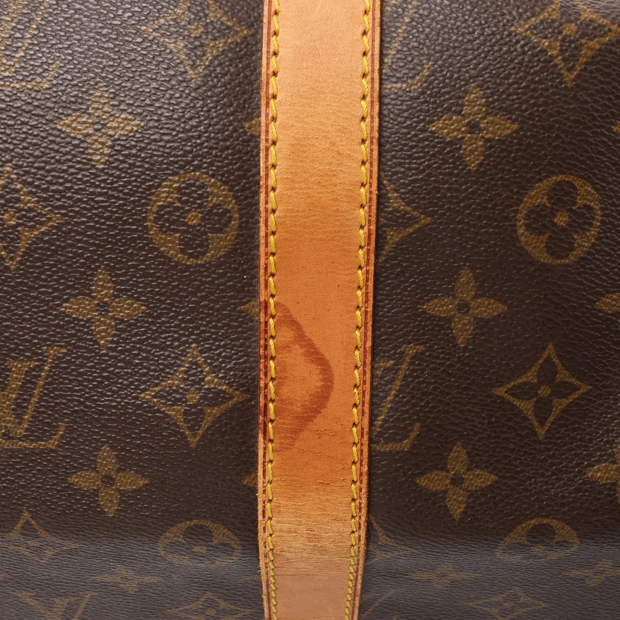 Louis Vuitton Keepall Bandoulière 55 Monogram Canvas Travel Bag in Brown M41414