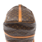 Louis Vuitton Keepall Bandoulière 55 Monogram Canvas Travel Bag in Brown M41414