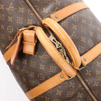 Louis Vuitton Keepall Bandoulière 55 Monogram Canvas Travel Bag in Brown M41414