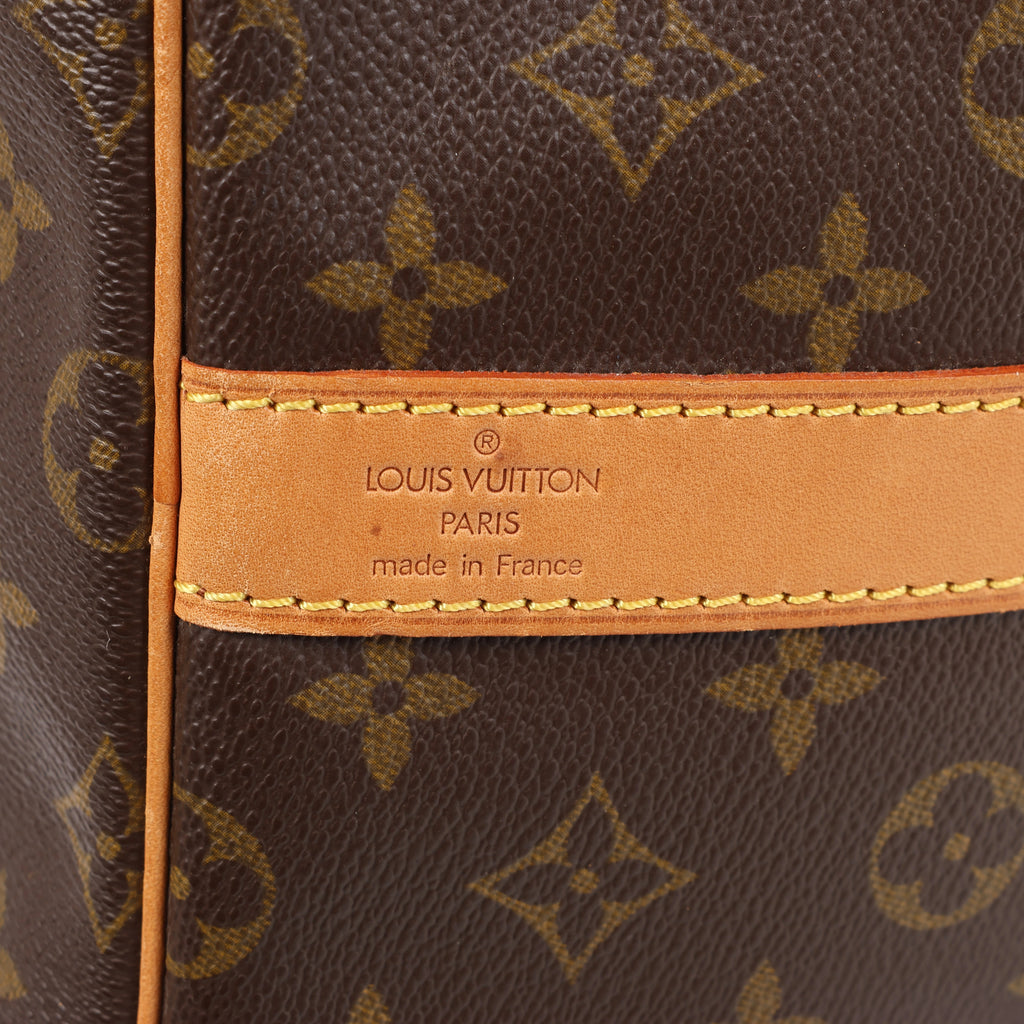 Bolso de viaje Louis Vuitton Keepall Bandoulière 55 Monogram Canvas en marrón M41414