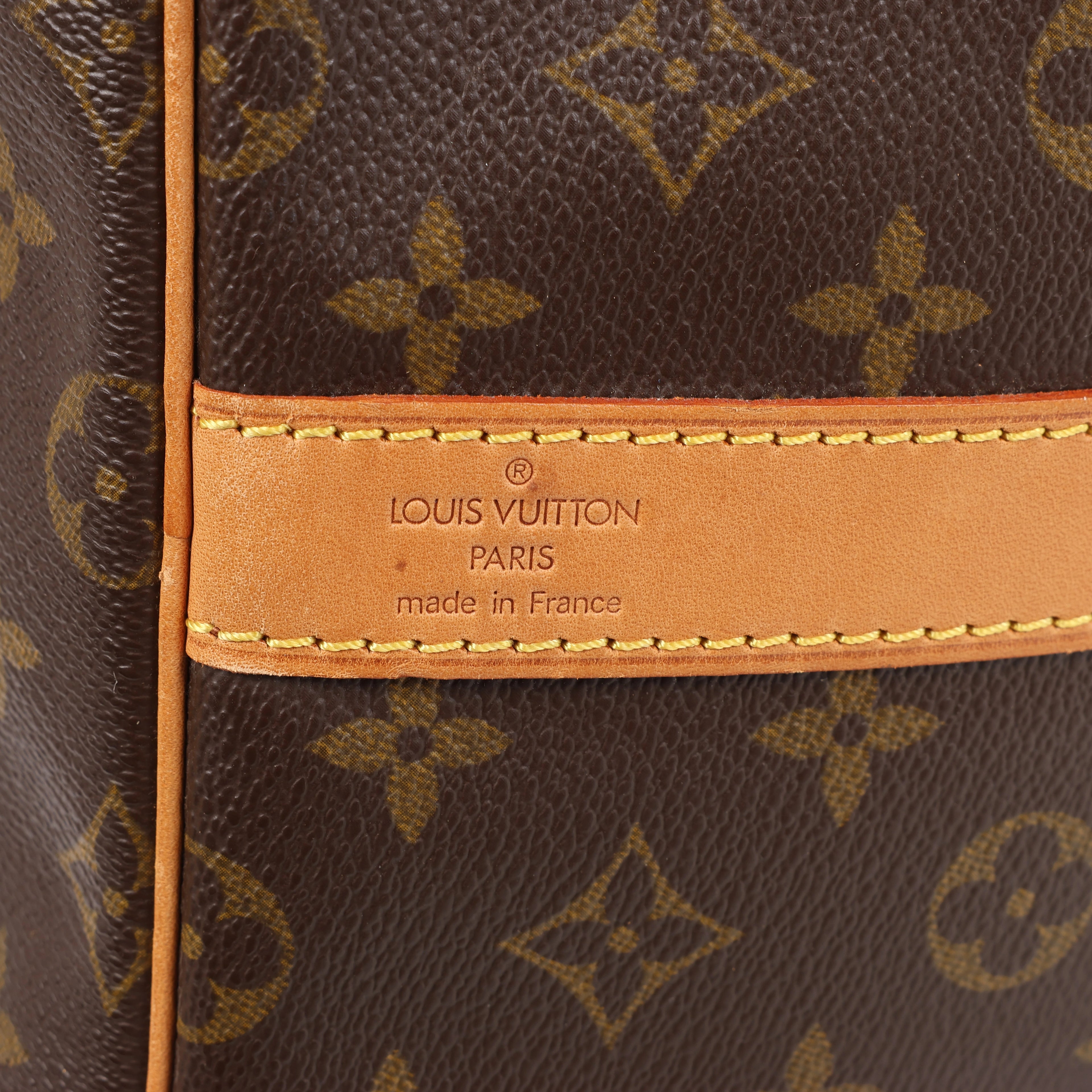 Bolso de viaje Louis Vuitton Keepall Bandoulière 55 Monogram Canvas en marrón M41414