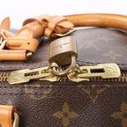 Bolso de viaje Louis Vuitton Keepall Bandoulière 55 Monogram Canvas en marrón M41414