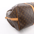 Bolso de viaje Louis Vuitton Keepall Bandoulière 55 Monogram Canvas en marrón M41414