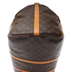 Louis Vuitton Keepall Bandoulière 55 Monogram Canvas Travel Bag in Brown M41414
