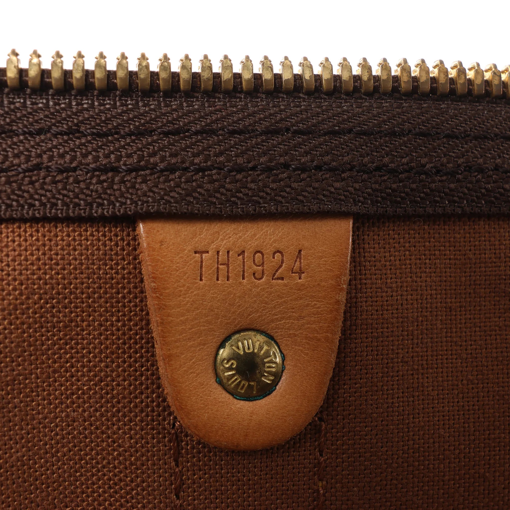 Louis Vuitton Keepall Bandoulière 55 Monogram Canvas Travel Bag in Brown M41414