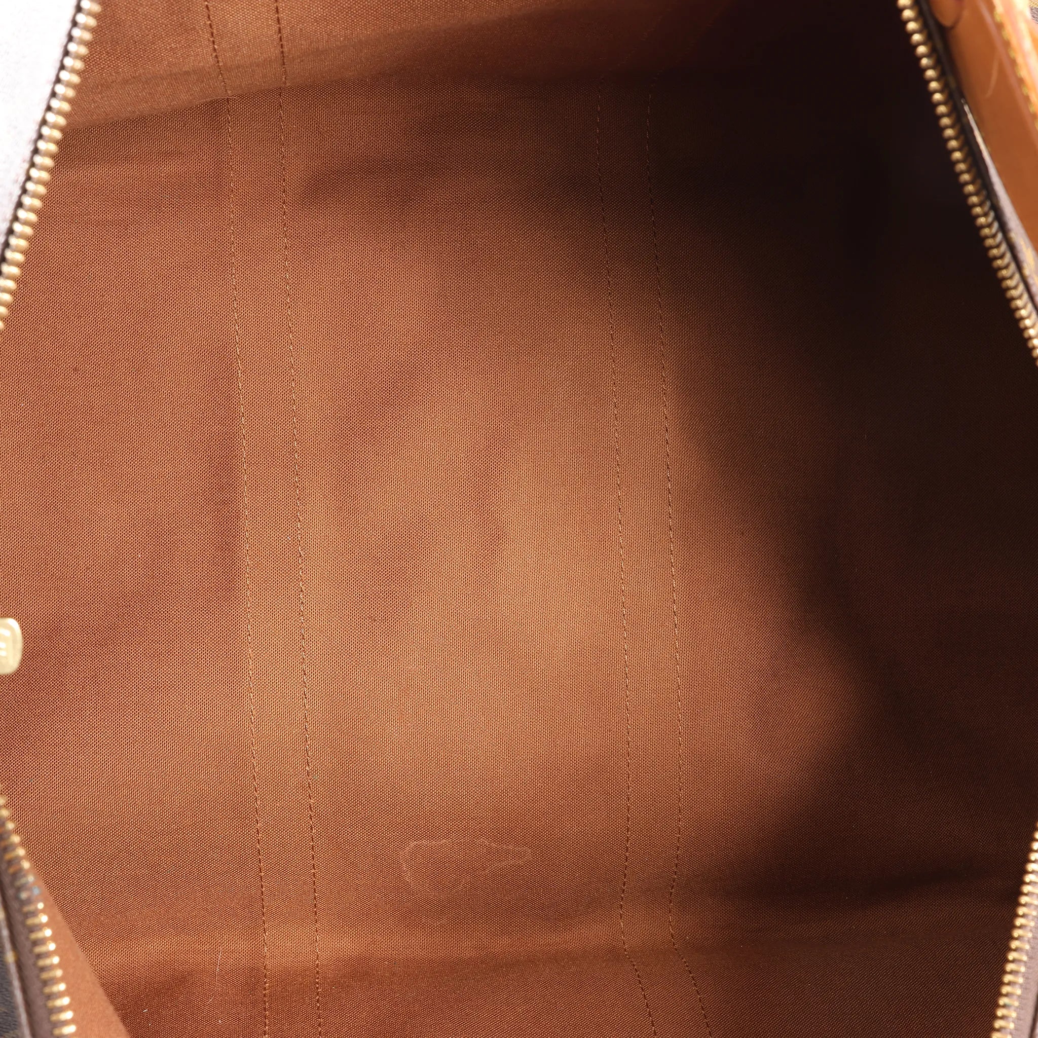 Louis Vuitton Keepall Bandoulière 55 Monogram Canvas Travel Bag in Brown M41414