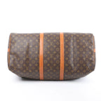 Louis Vuitton Keepall Bandoulière 55 Monogram Canvas Travel Bag in Brown M41414