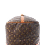 Louis Vuitton Keepall Bandoulière 55 Monogram Canvas Travel Bag in Brown M41414