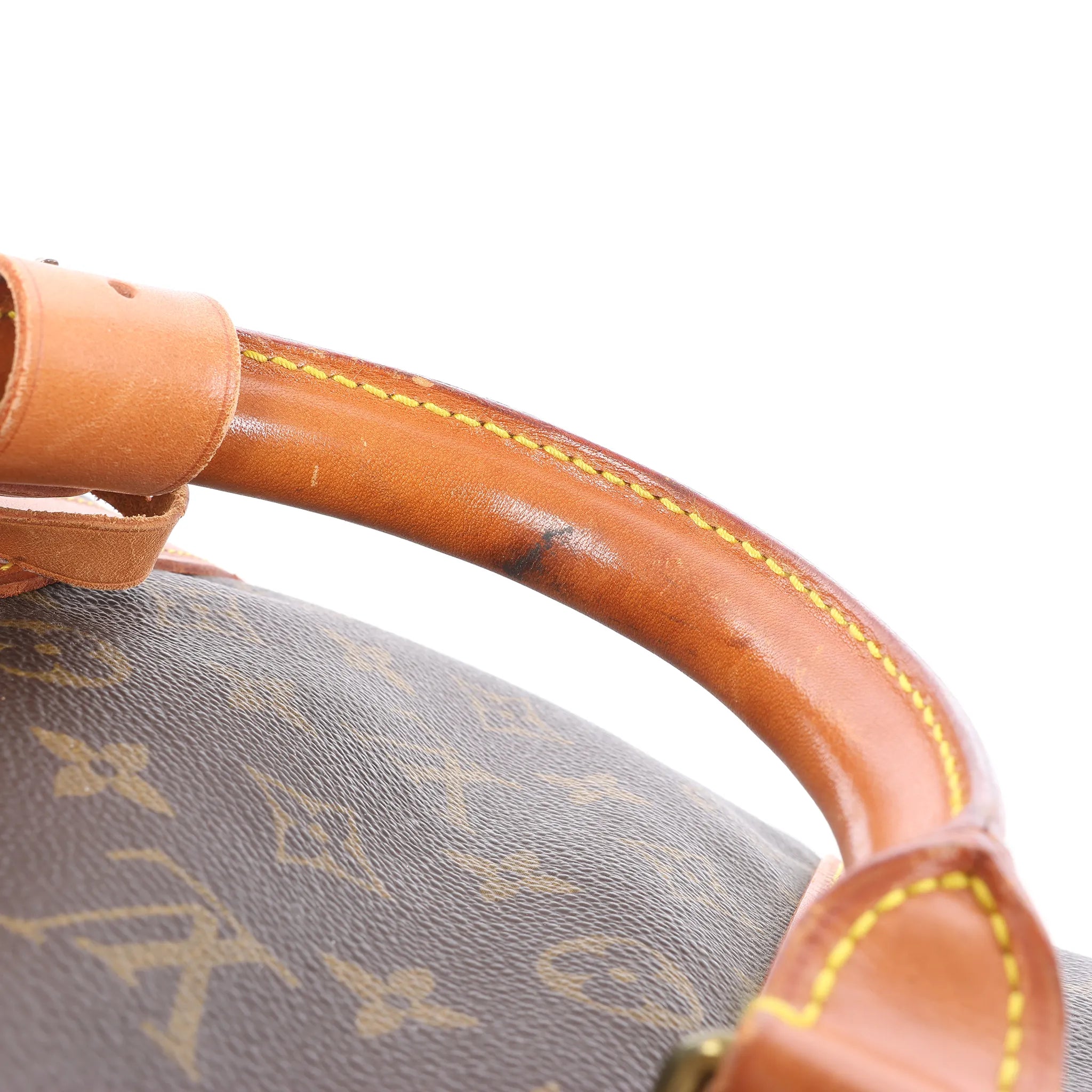Louis Vuitton Keepall Bandoulière 55 Monogram Canvas Travel Bag in Brown M41414