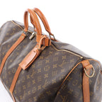 Louis Vuitton Keepall Bandoulière 55 Monogram Canvas Travel Bag in Brown M41414