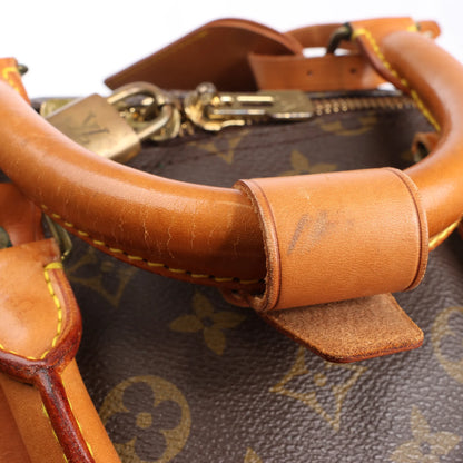 Louis Vuitton Monogram Canvas Keepall Bandoulière 55 Travel Bag M41414