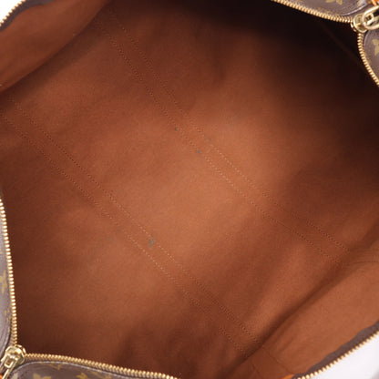 Louis Vuitton Monogram Canvas Keepall Bandoulière 55 Travel Bag M41414