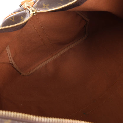 Louis Vuitton Monogram Canvas Keepall Bandoulière 55 Travel Bag M41414