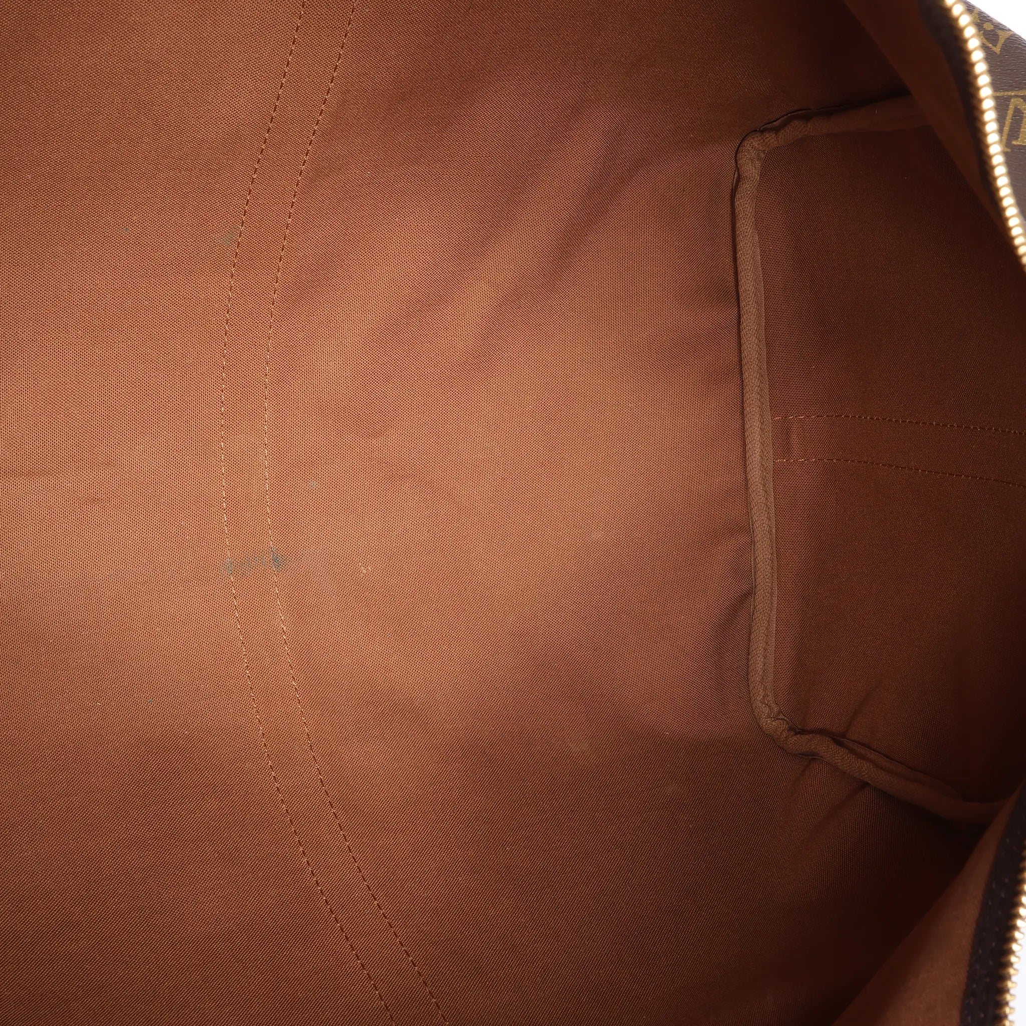 Louis Vuitton Keepall Bandoulière 55 Monogram Canvas Travel Bag in Brown M41414