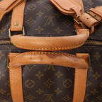 Louis Vuitton Keepall Bandoulière 55 Monogram Canvas Travel Bag in Brown M41414