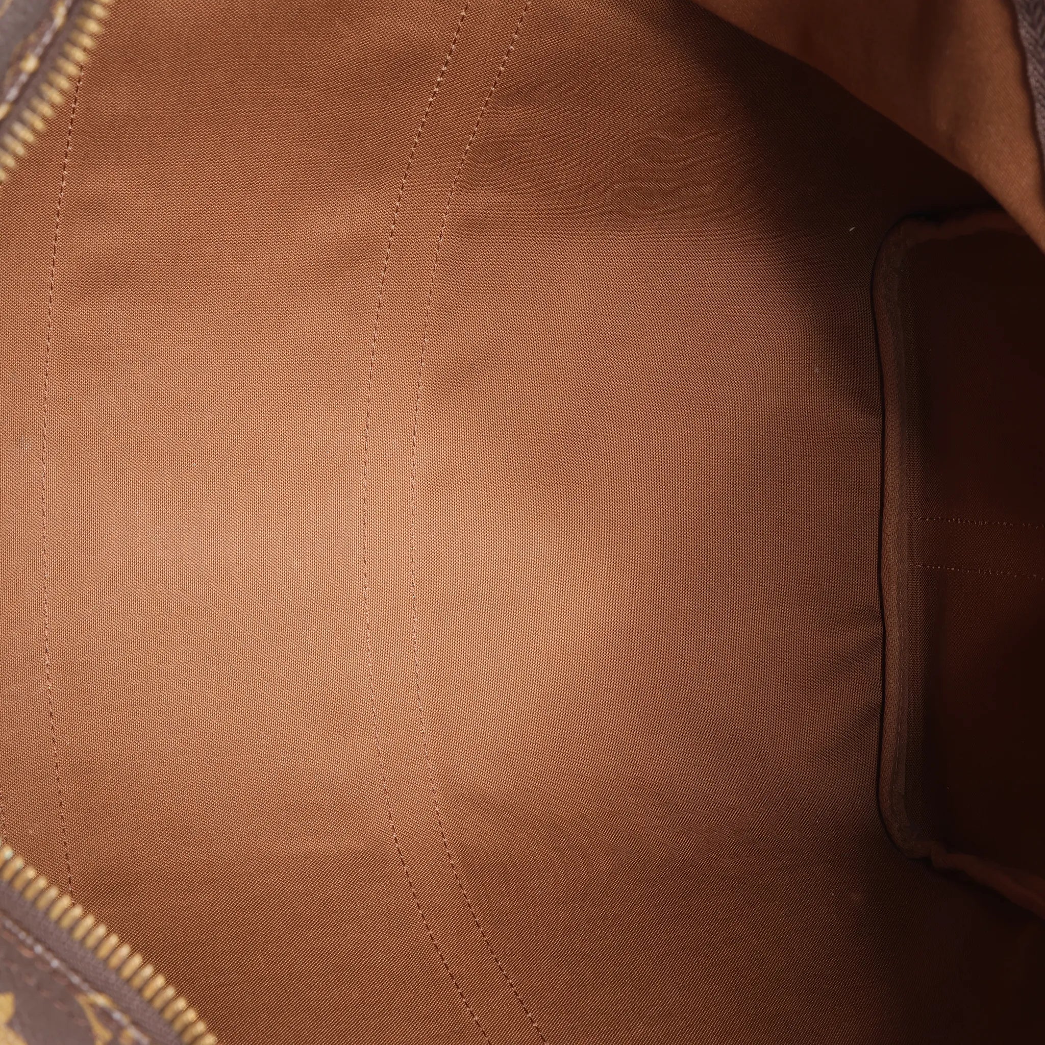Louis Vuitton Keepall Bandoulière 55 Monogram Canvas Travel Bag in Brown M41414