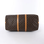 Louis Vuitton Keepall Bandoulière 55 Monogram Canvas Travel Bag in Brown M41414