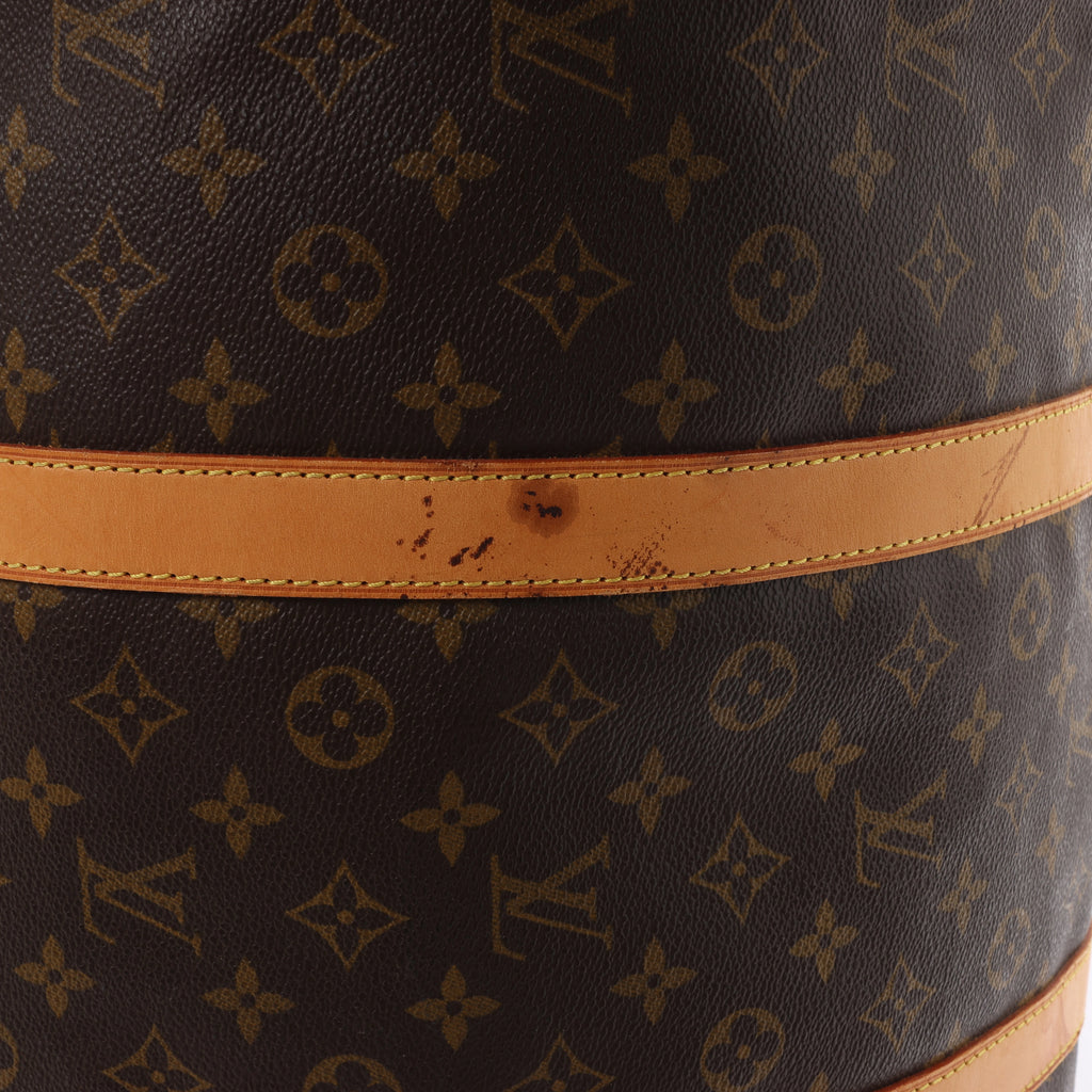Louis Vuitton Keepall Bandoulière 60 Monogram Canvas Travel Bag in Brown M41412