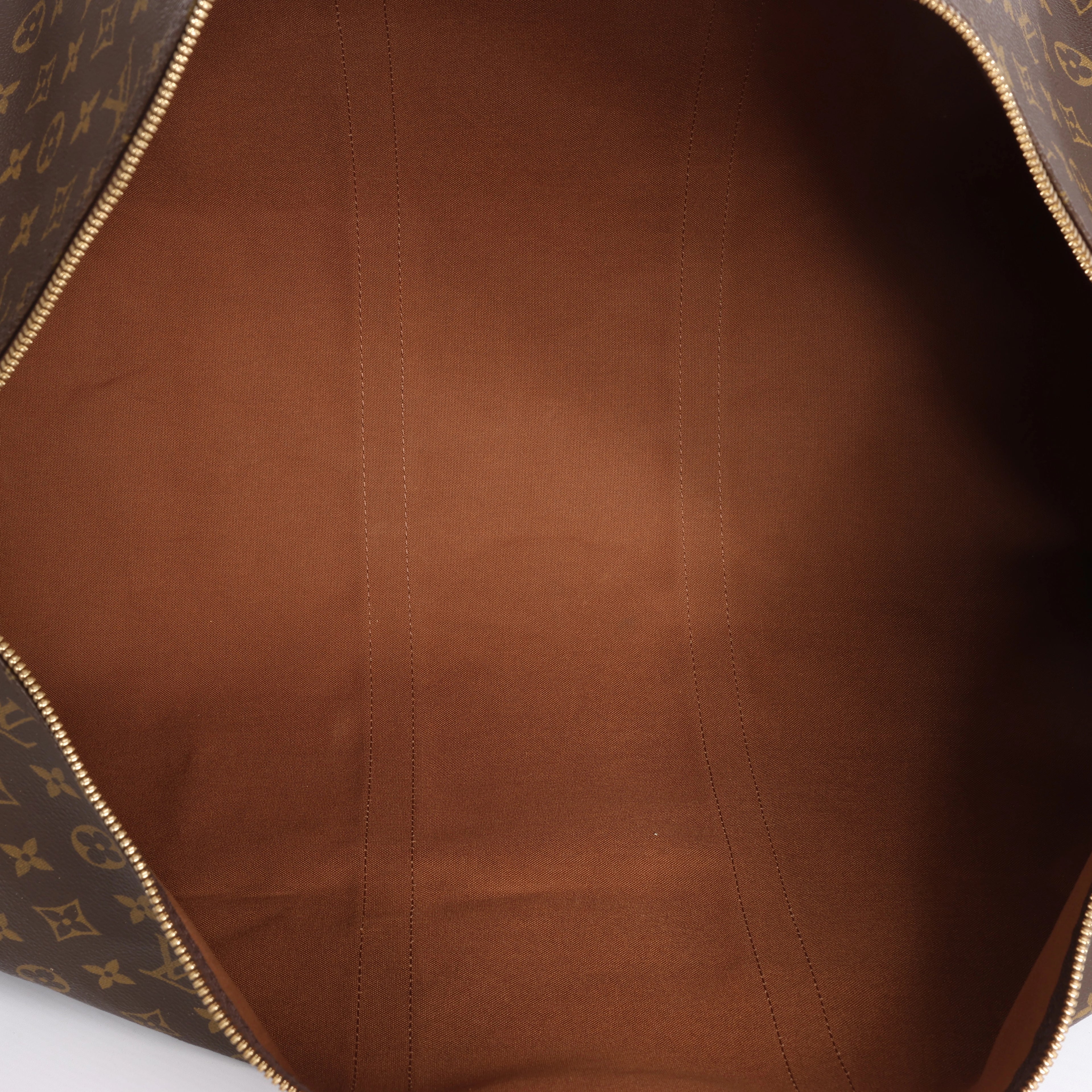 Louis Vuitton Keepall Bandoulière 60 Monogram Canvas Travel Bag in Brown M41412