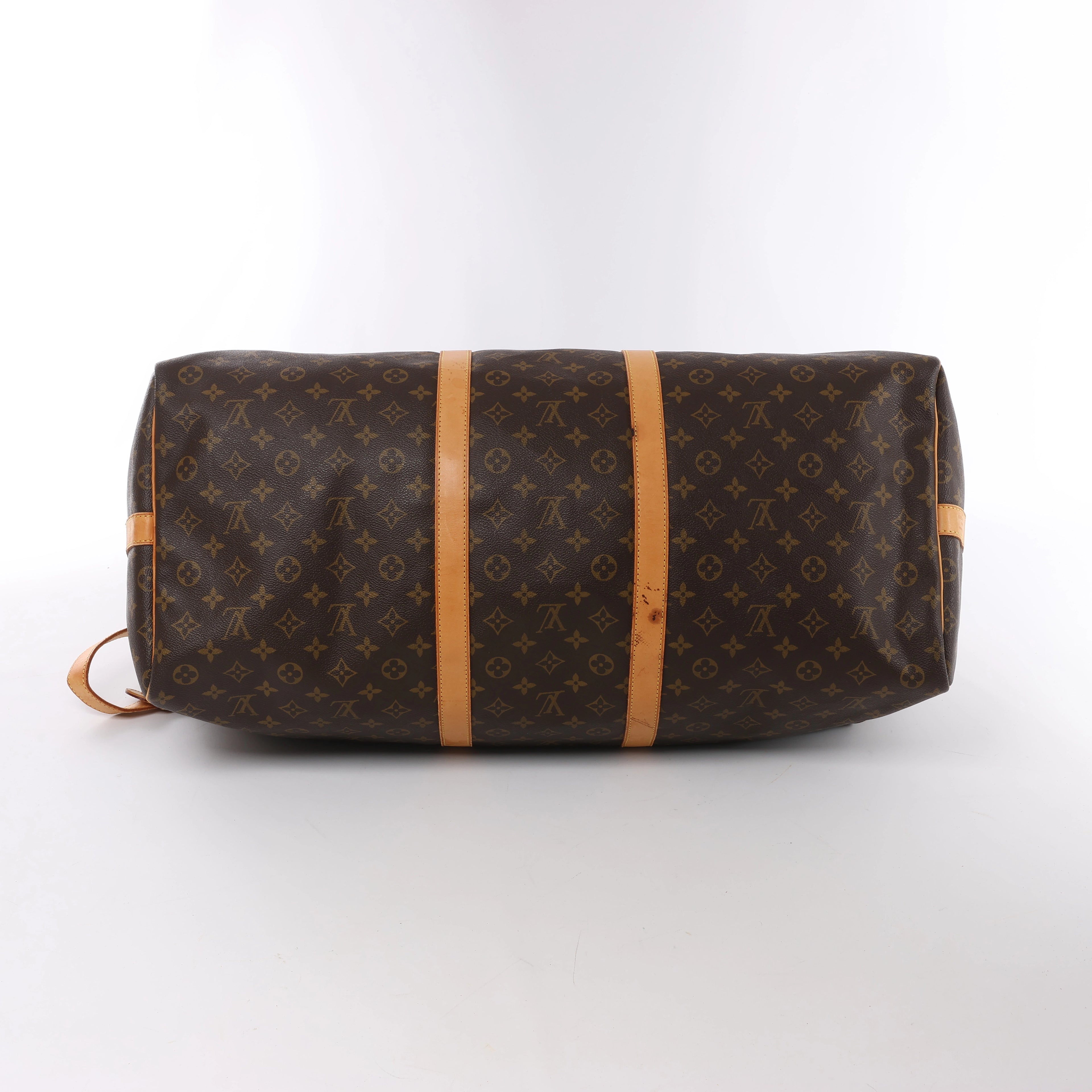 Louis Vuitton Keepall Bandoulière 60 Monogram Canvas Travel Bag in Brown M41412