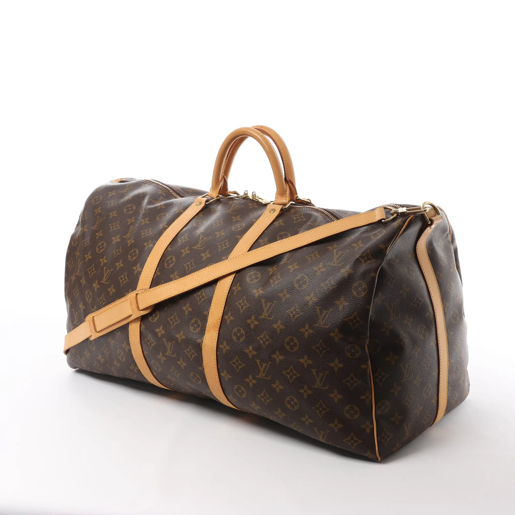 Louis Vuitton Keepall Bandoulière 60 Monogram Canvas Travel Bag M41412