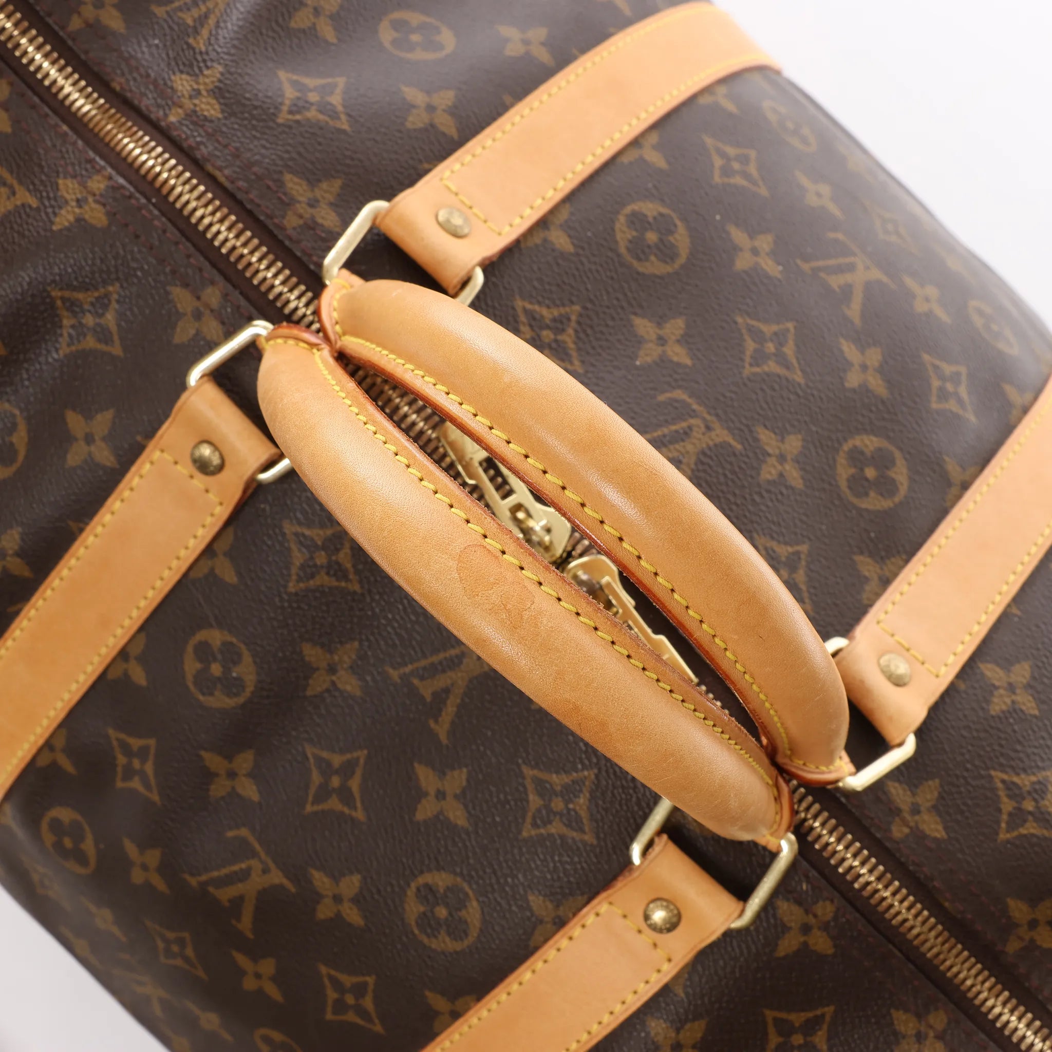 Louis Vuitton Keepall Bandoulière 60 Monogram Canvas Travel Bag M41412