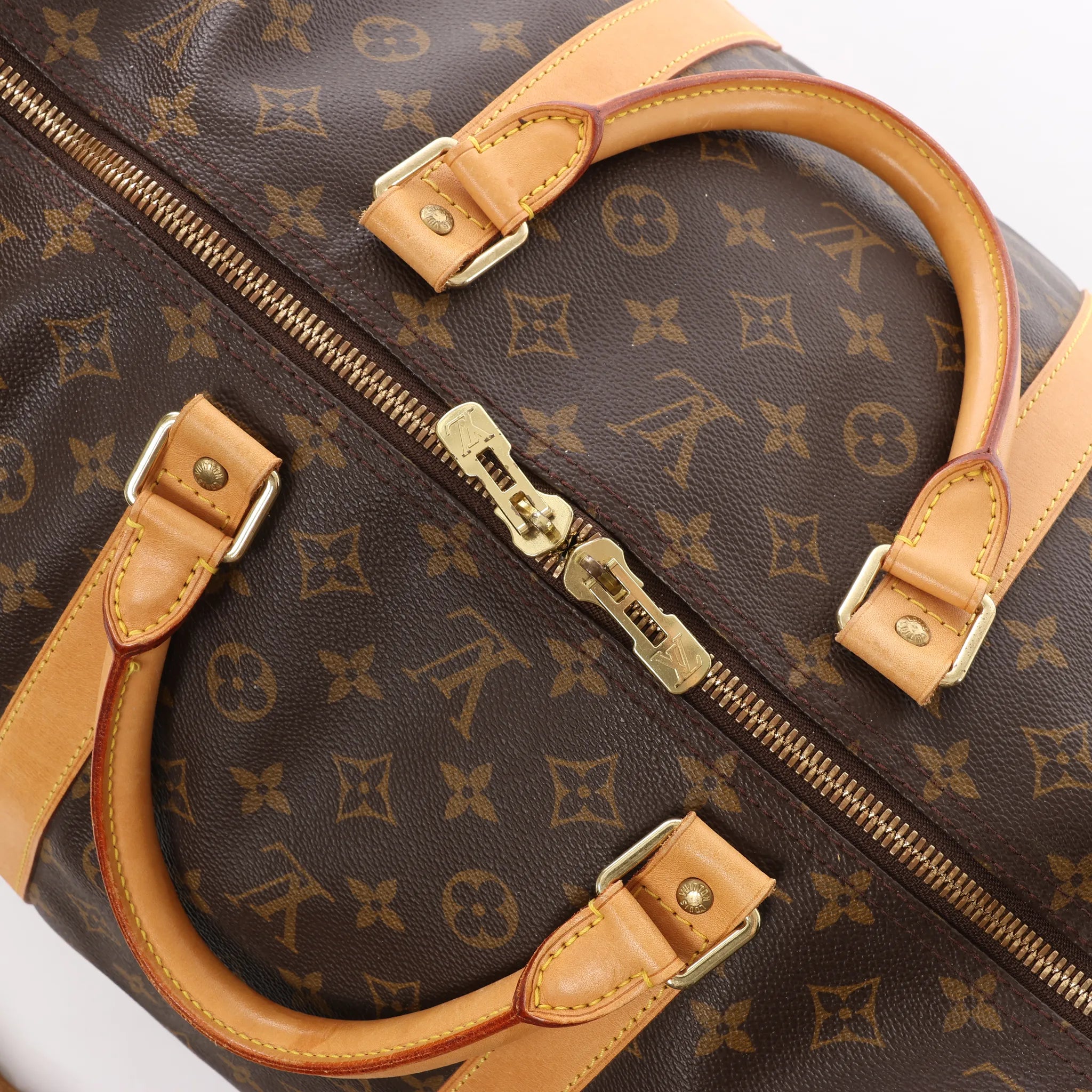 Louis Vuitton Keepall Bandoulière 60 Monogram Canvas Travel Bag M41412
