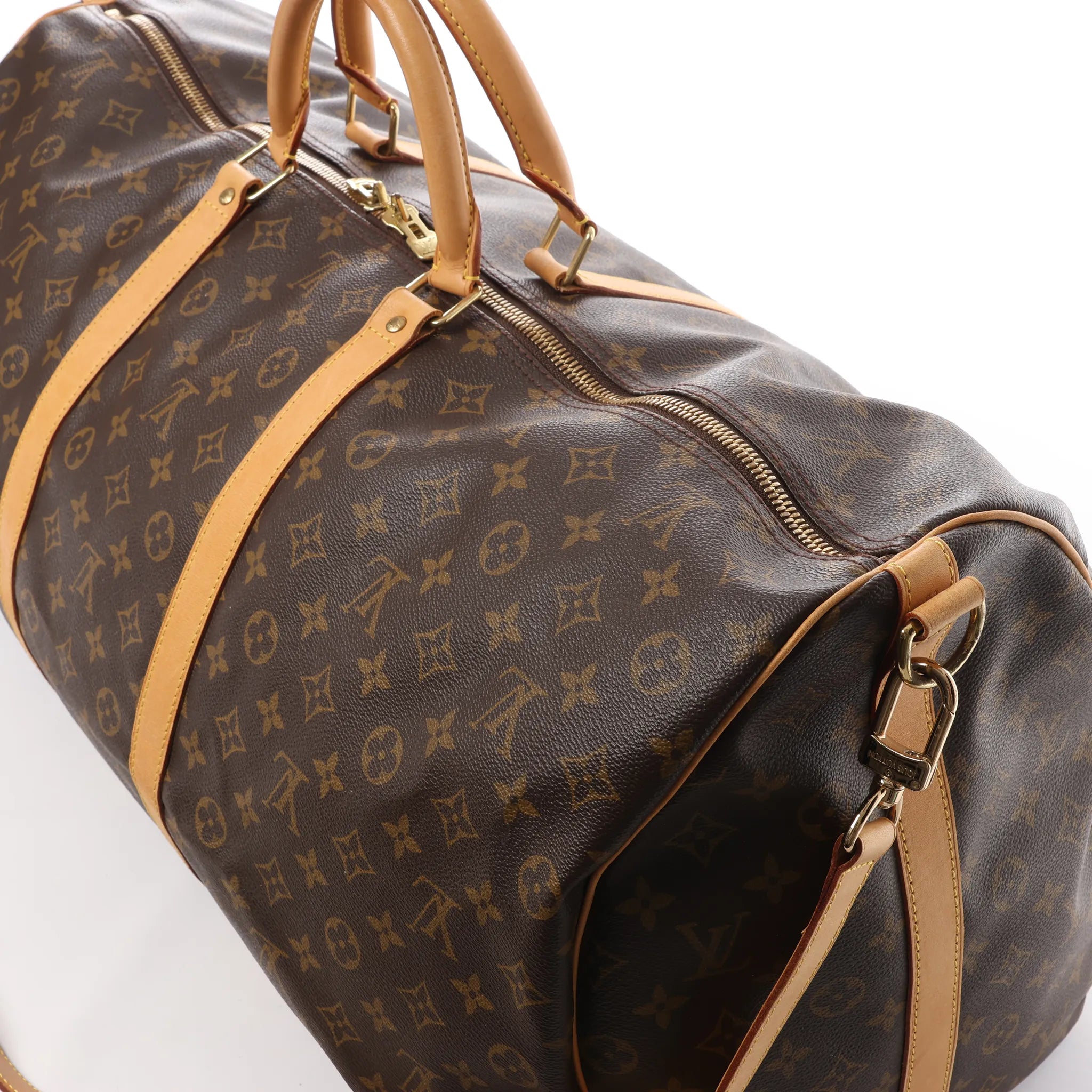 Louis Vuitton Keepall Bandoulière 60 Monogram Canvas Travel Bag M41412