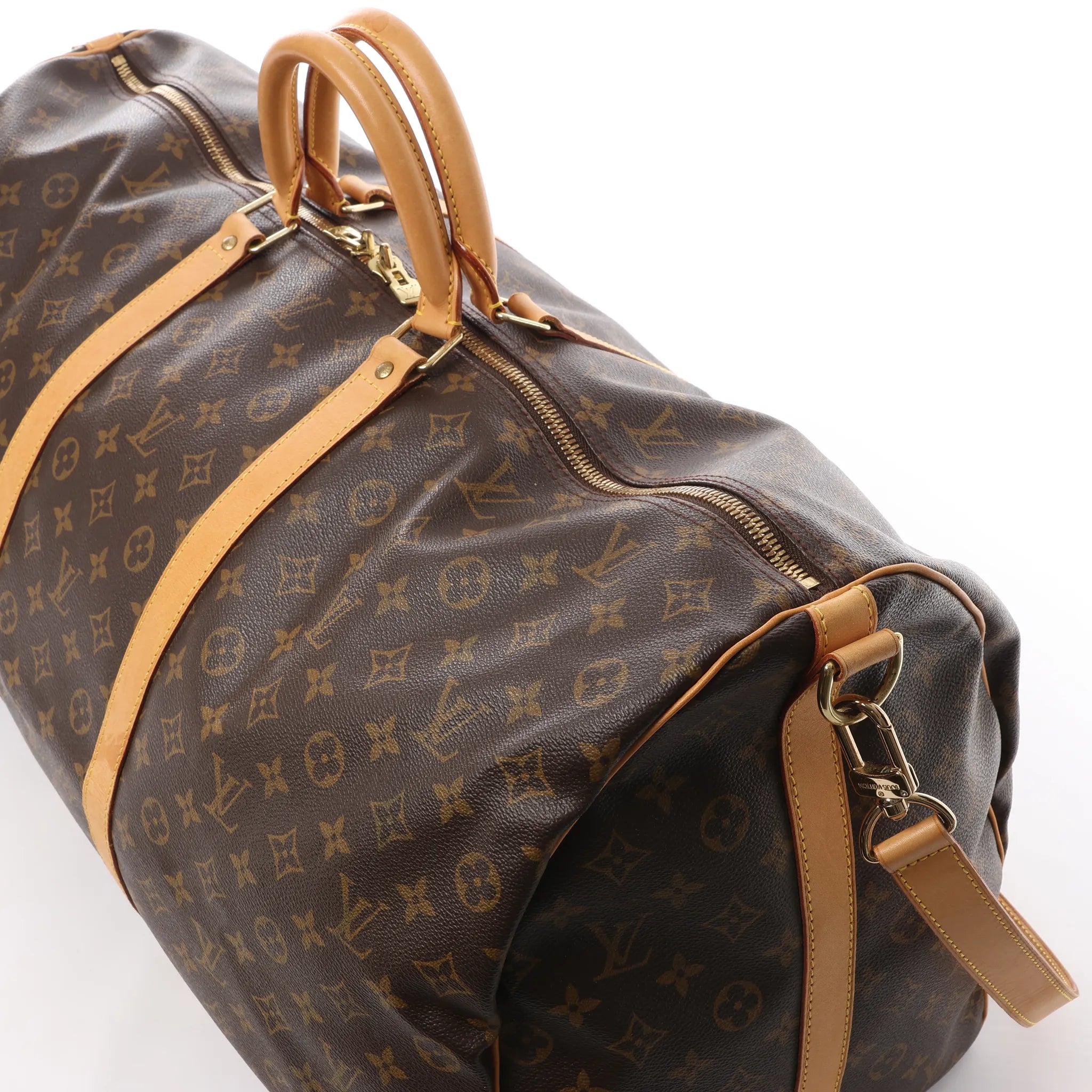 Louis Vuitton Keepall Bandoulière 60 Monogram Canvas Travel Bag M41412