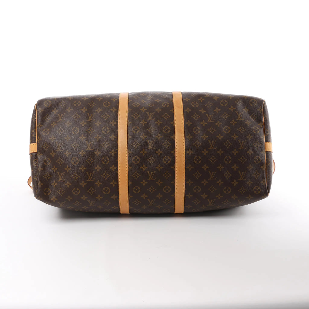 Louis Vuitton Keepall Bandoulière 60 Monogram Canvas Travel Bag M41412