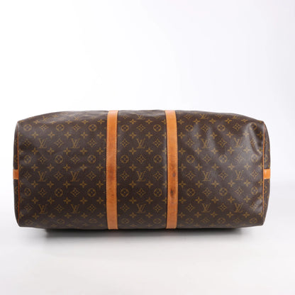 Louis Vuitton Monogram Canvas Keepall Bandoulière 60 Travel Bag M41412