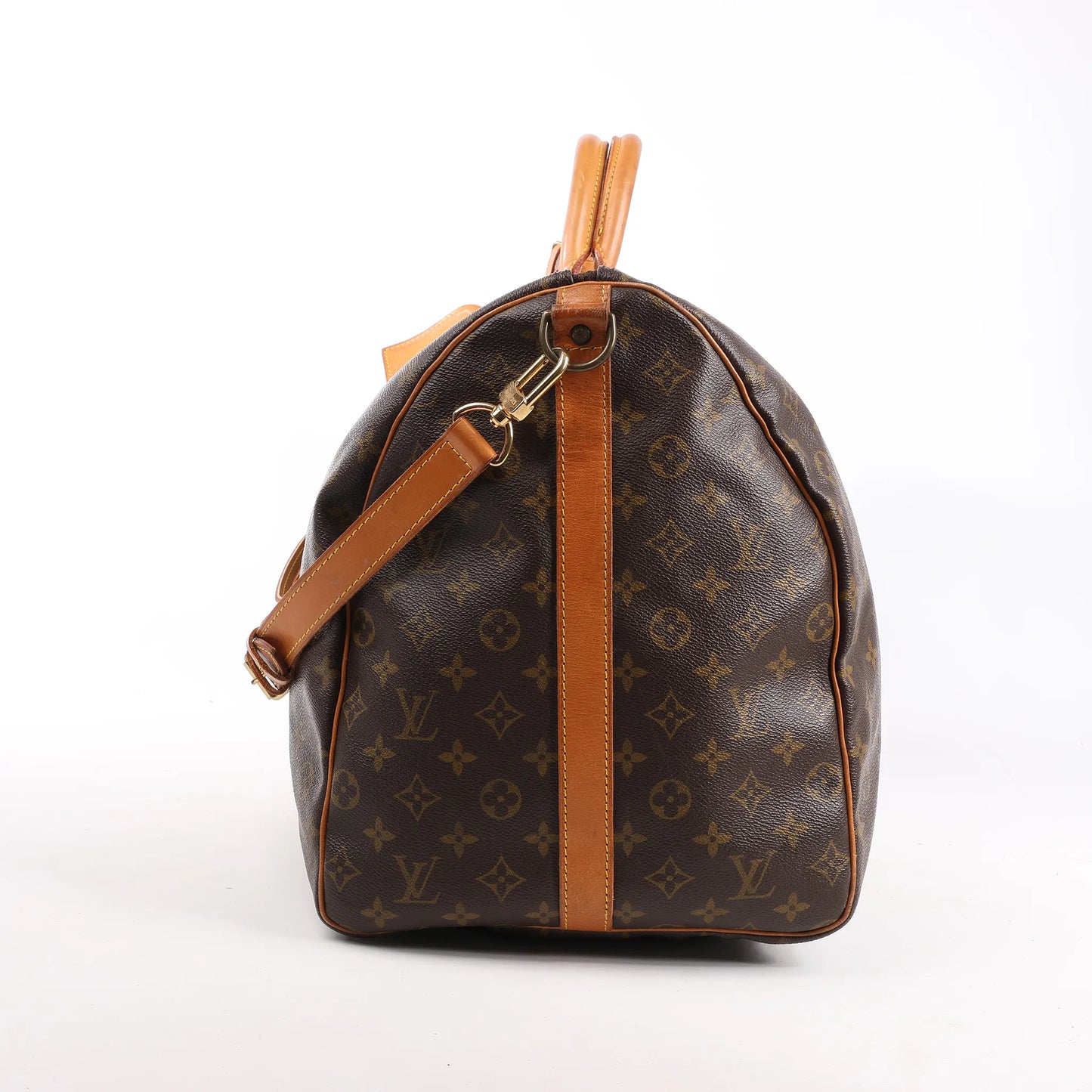 Louis Vuitton Monogram Canvas Keepall Bandoulière 60 Travel Bag M41412