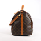 Louis Vuitton Monogram Canvas Keepall Bandoulière 60 Travel Bag M41412