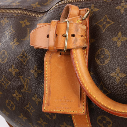 Louis Vuitton Monogram Canvas Keepall Bandoulière 60 Travel Bag M41412