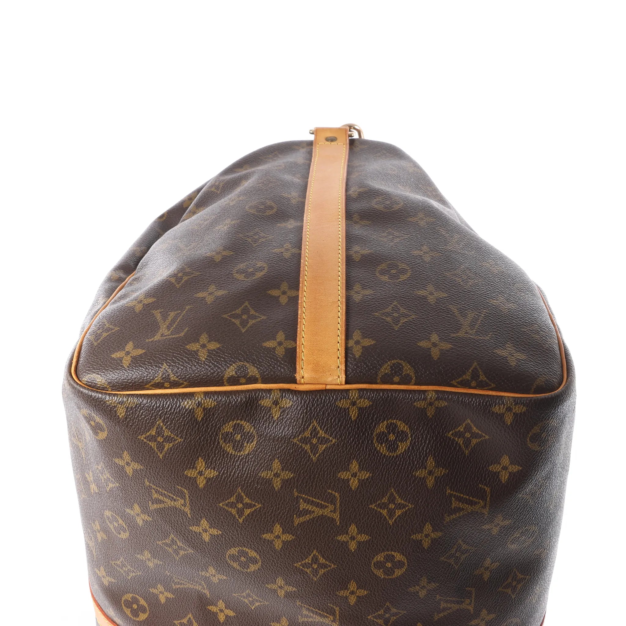 Louis Vuitton Keepall Bandoulière 60 Monogram Canvas Travel Bag in Brown M41412