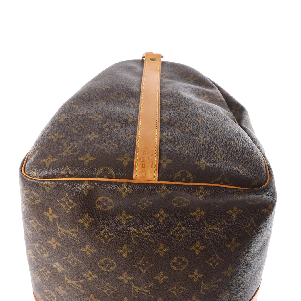 Louis Vuitton Keepall Bandoulière 60 Monogram Canvas Travel Bag in Brown M41412
